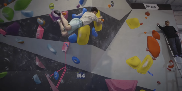 Parkour Pro’s Vs Rock Climbing Challenge at City Bloc
