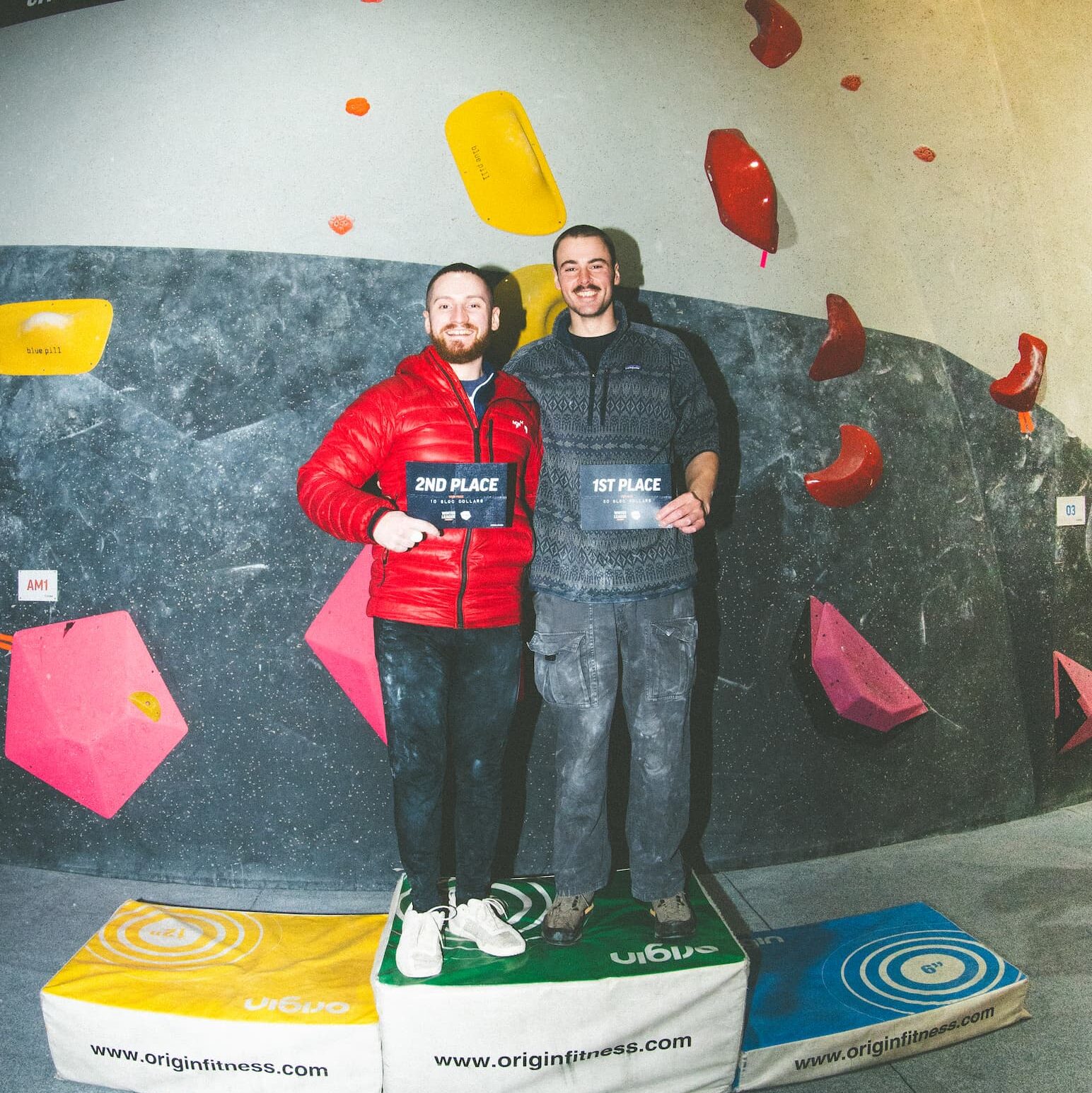 City Bloc Summer League Finals 26 Mens Paraclimber podium winners