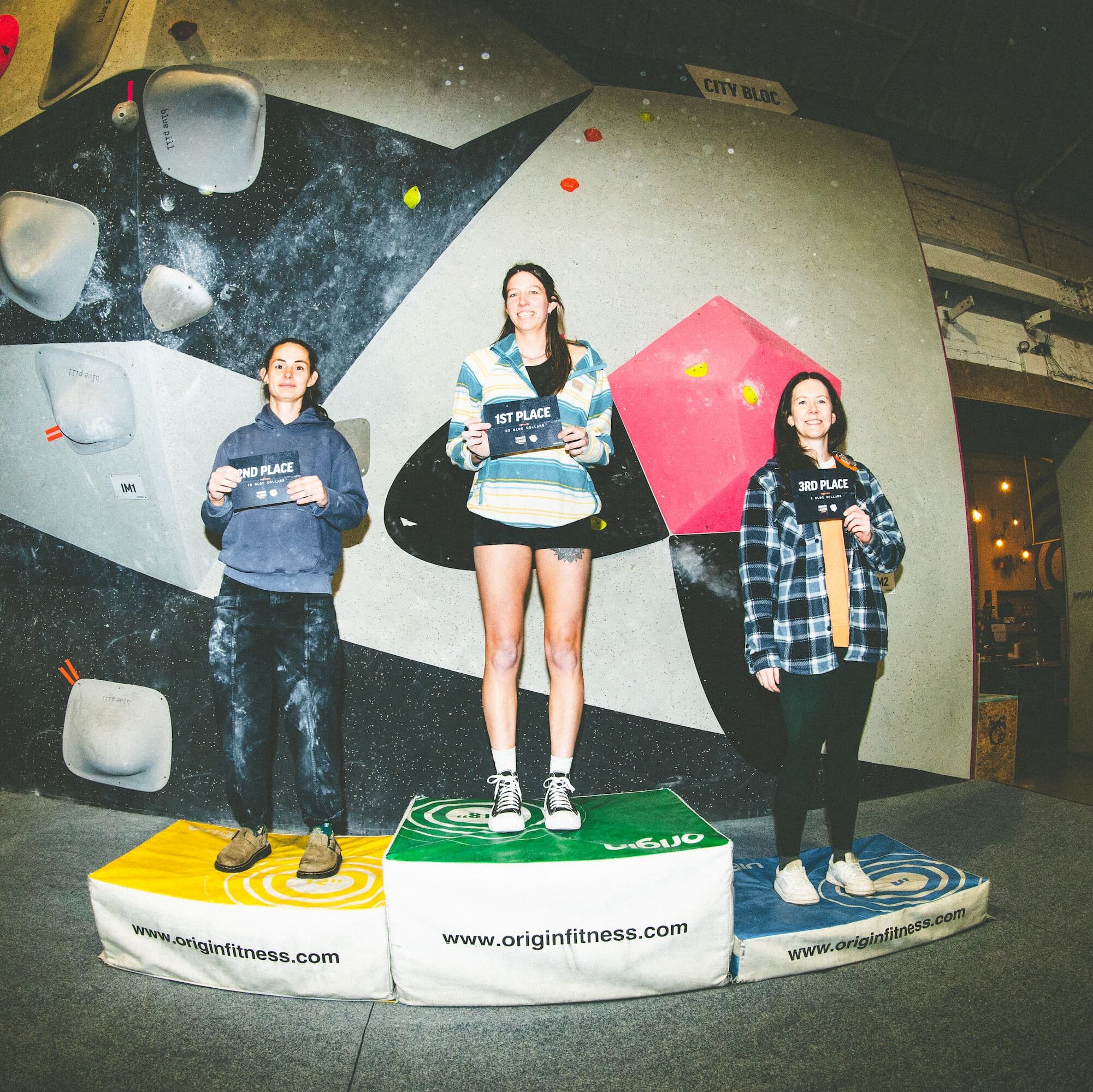 City Bloc Summer League Finals Womens Podium